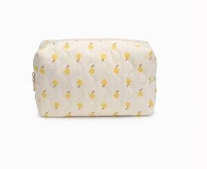 NEW URBAN EXPRESSIONS quilted keeper cosmetic pouch in multicolor